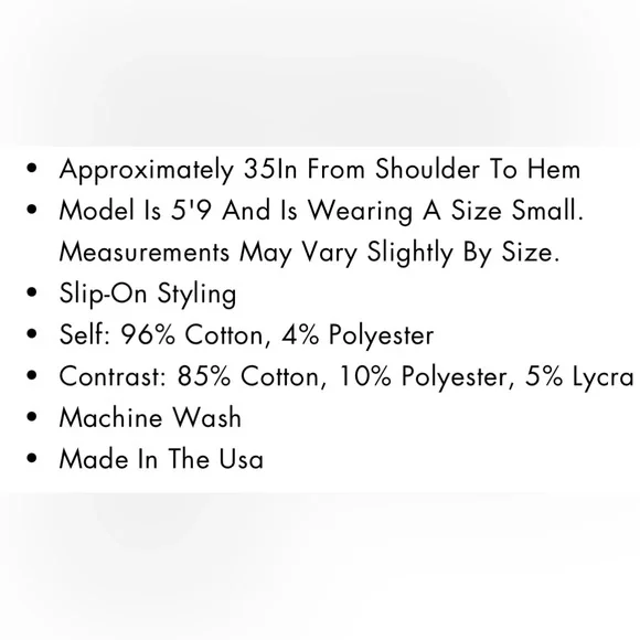 MICHAEL STARS NWOT LOLLY SWEATSHIRT DRESS - Picture 3 of 4